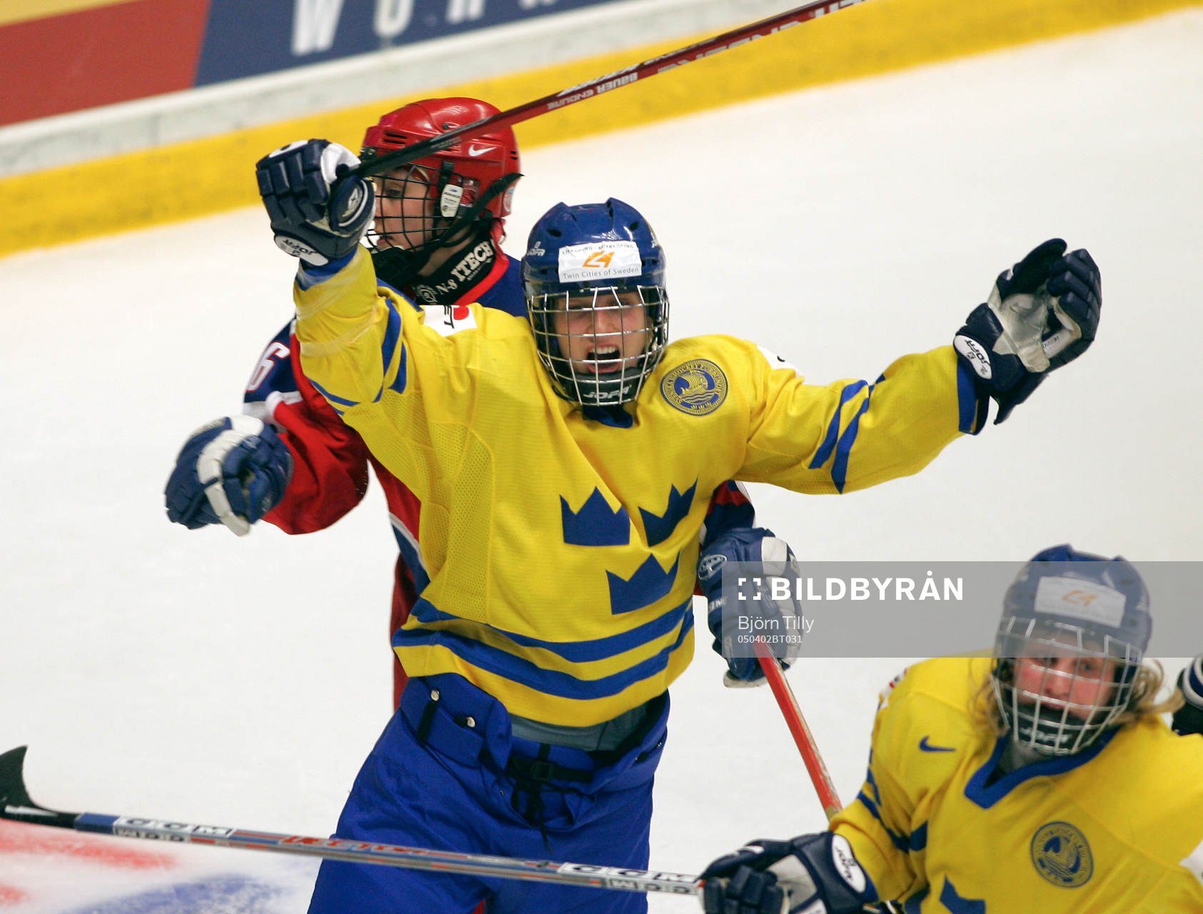 Danijela Rundqvist, Sverige jublar eter 1-1
