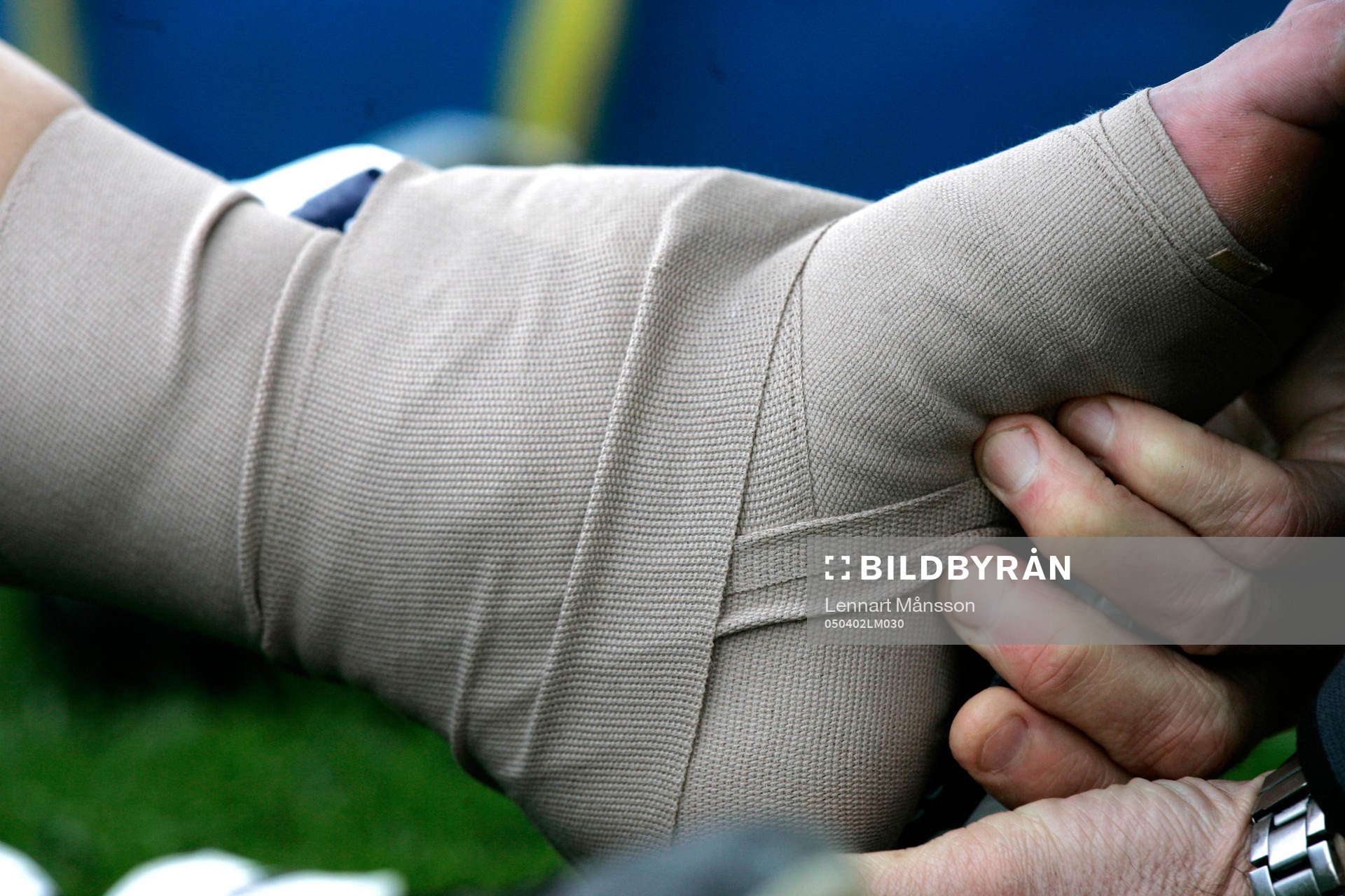Fot, skada, bandage