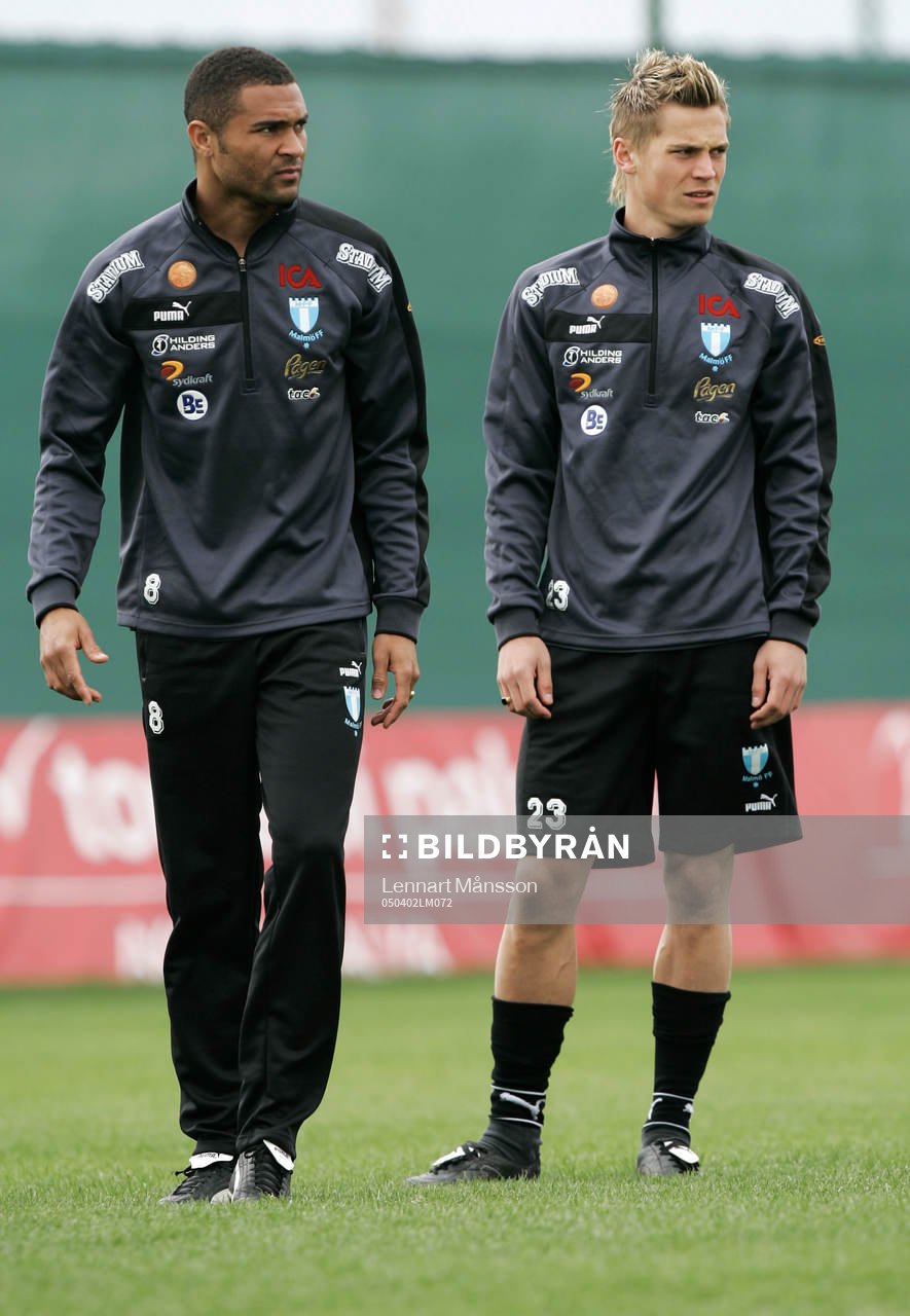 Markus Rosenberg och Afonso Alves
