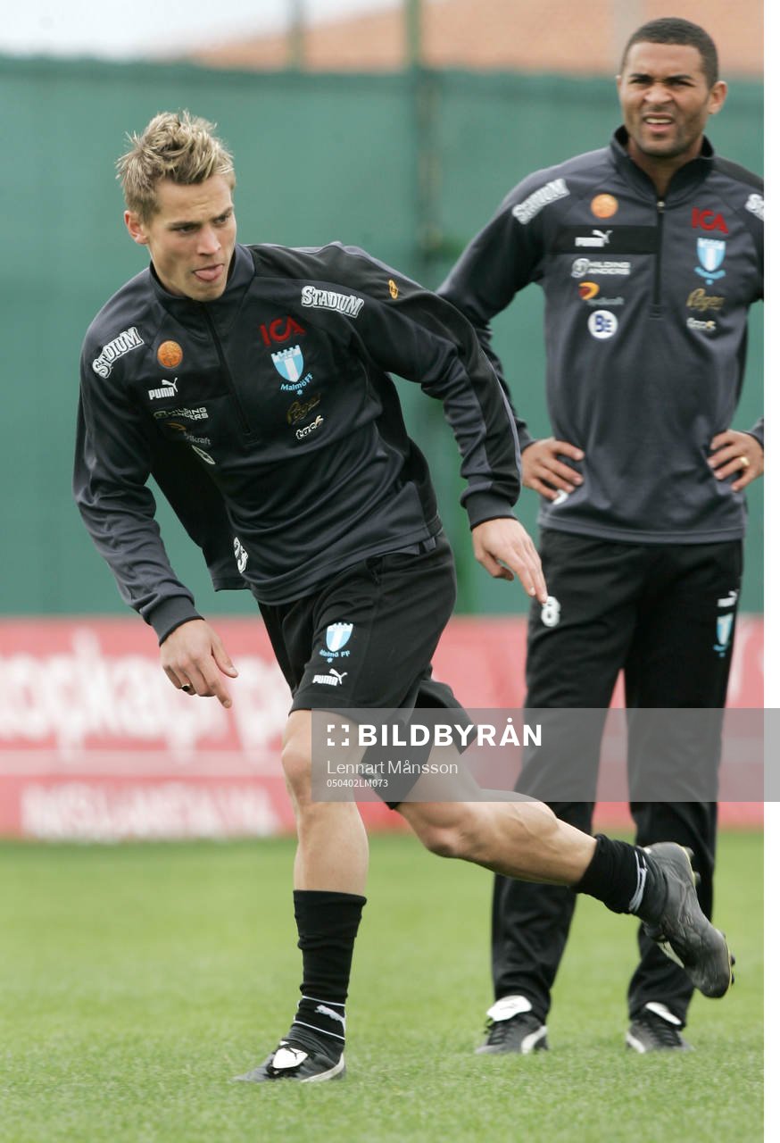 Markus Rosenberg och Afonso Alves