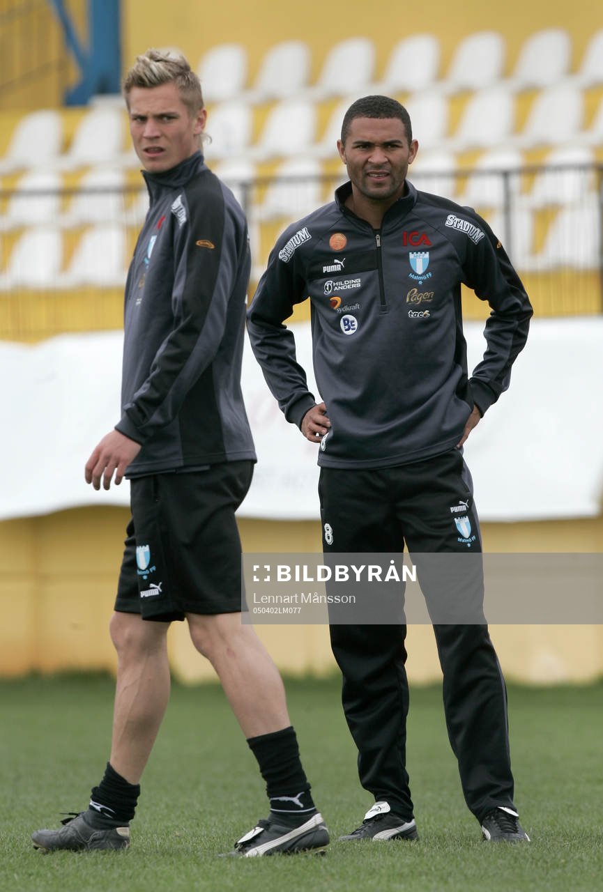 Markus Rosenberg och Afonso Alves