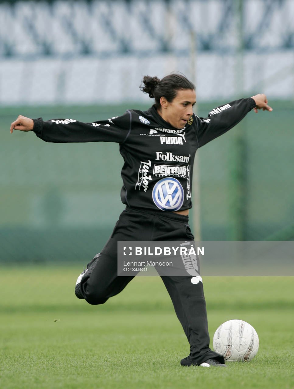 Fotboll, Umeå, dam, träningsläger, träning.  Marta Da