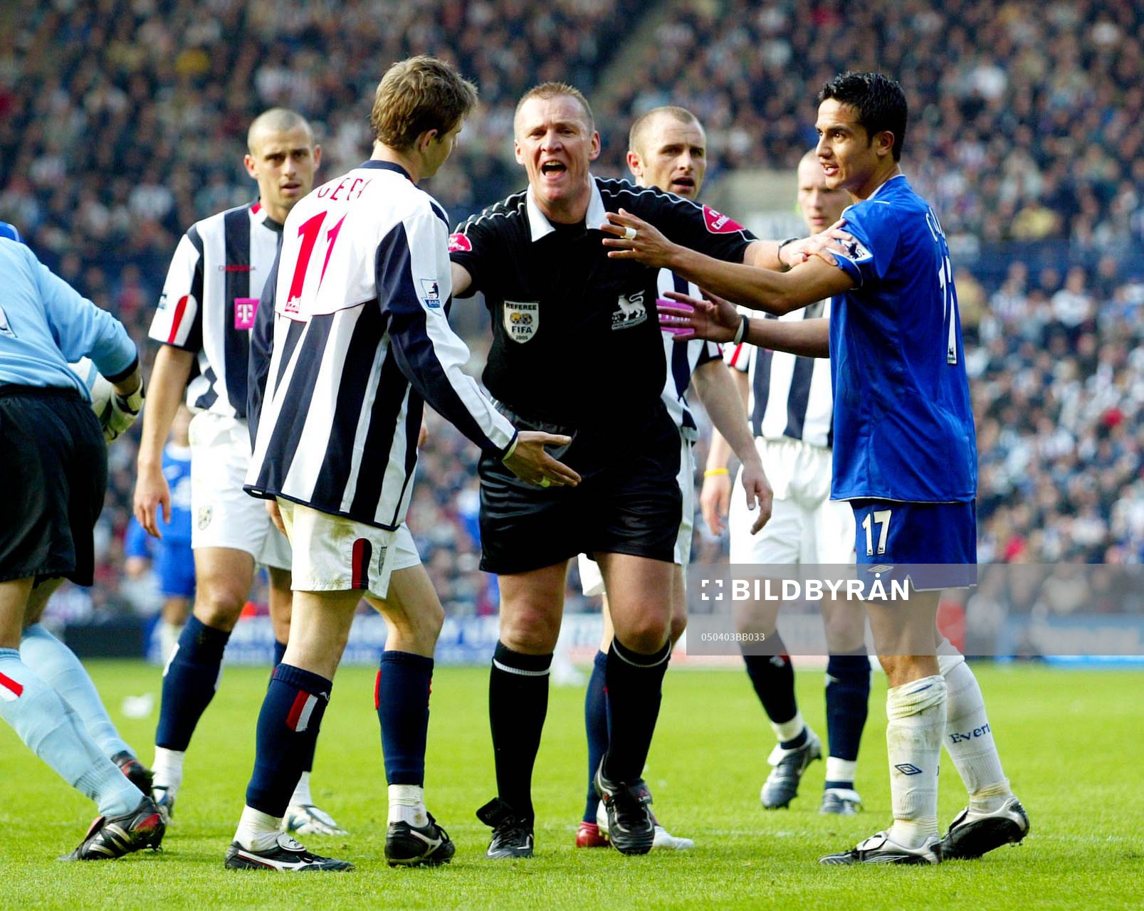 Zoltan Gera, West Bromwich Albion och Tim Cahill, Everton