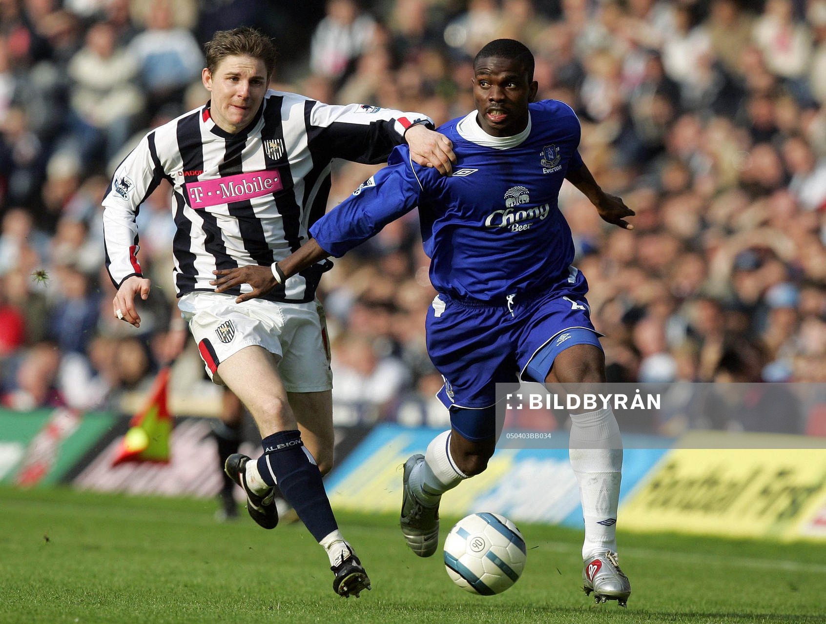  Zoltan Gera, West Bromwich Albion och Joseph Yobo, Everton