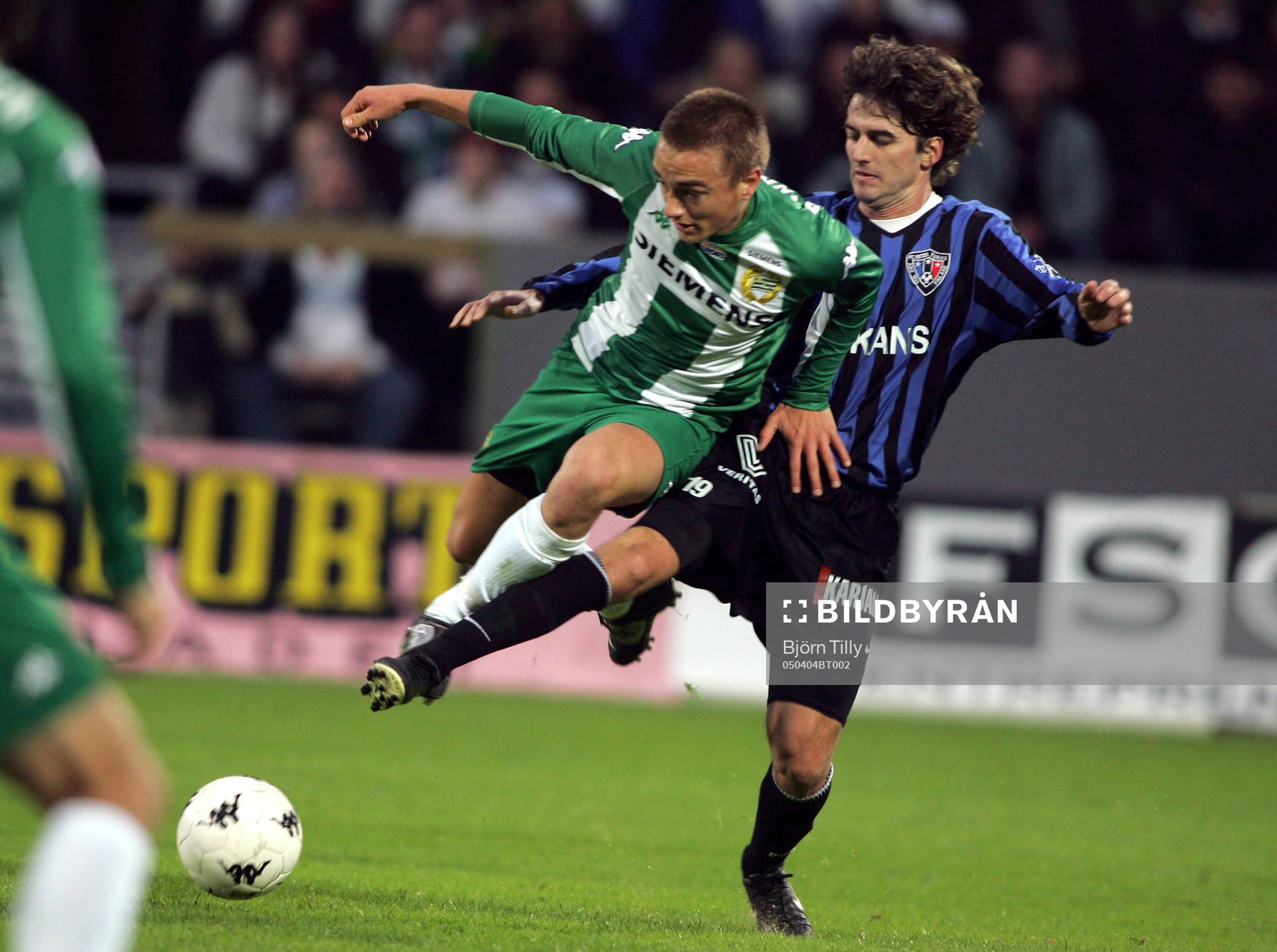 Petter Andersson, Hammarby och Aristides Pertot, Åbo