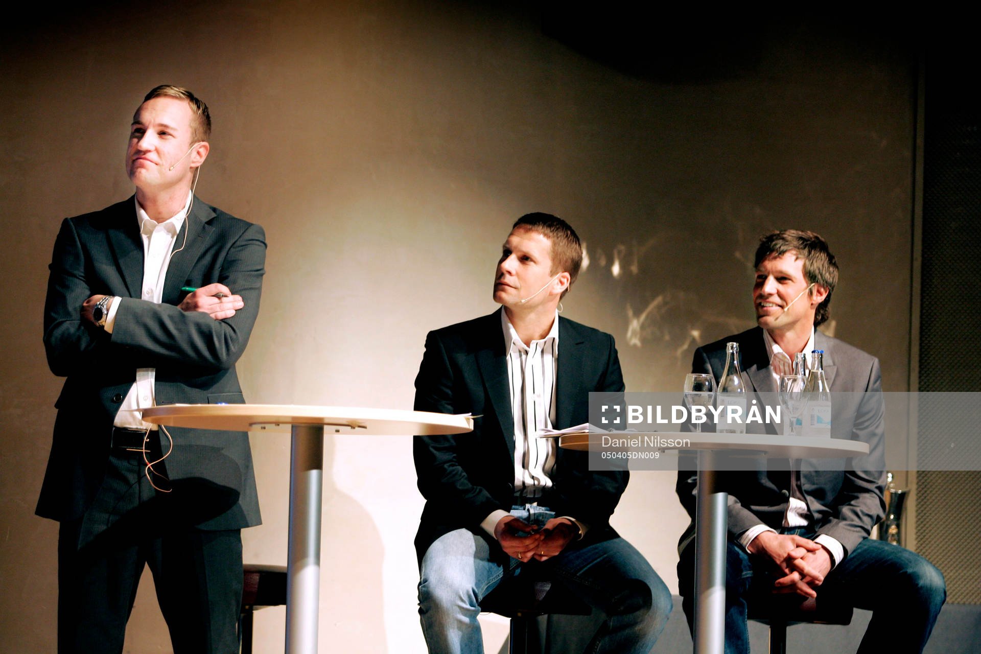 Chris Härenstam, Ola Andersson och Jens Fjellström,