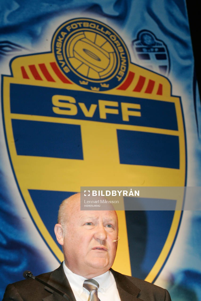 Lars-Åke Lagrell, ordförande, Svenska Fotbollsförbundet