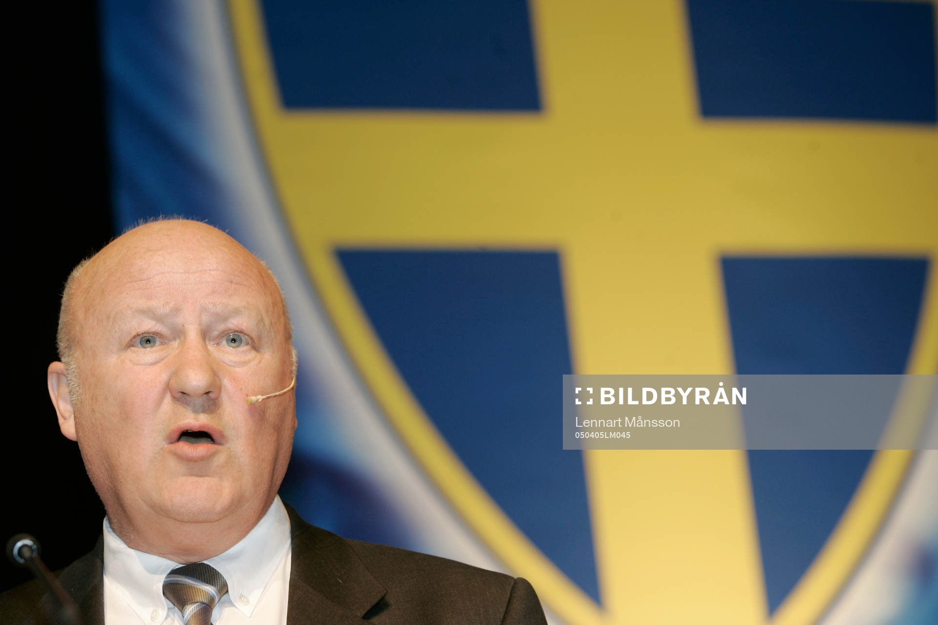 Lars-Åke Lagrell, ordförande, Svenska Fotbollsförbundet