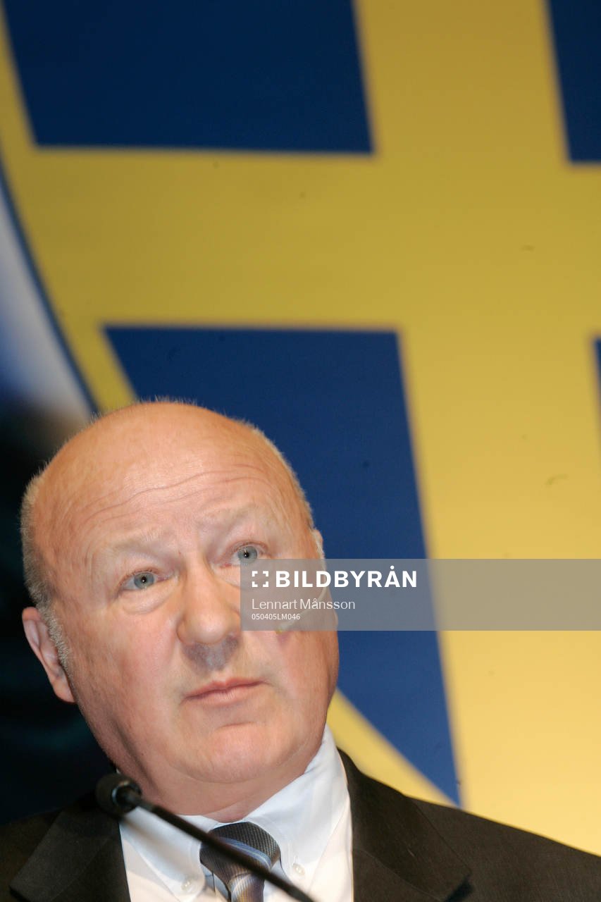 Lars-Åke Lagrell, ordförande, Svenska Fotbollsförbundet