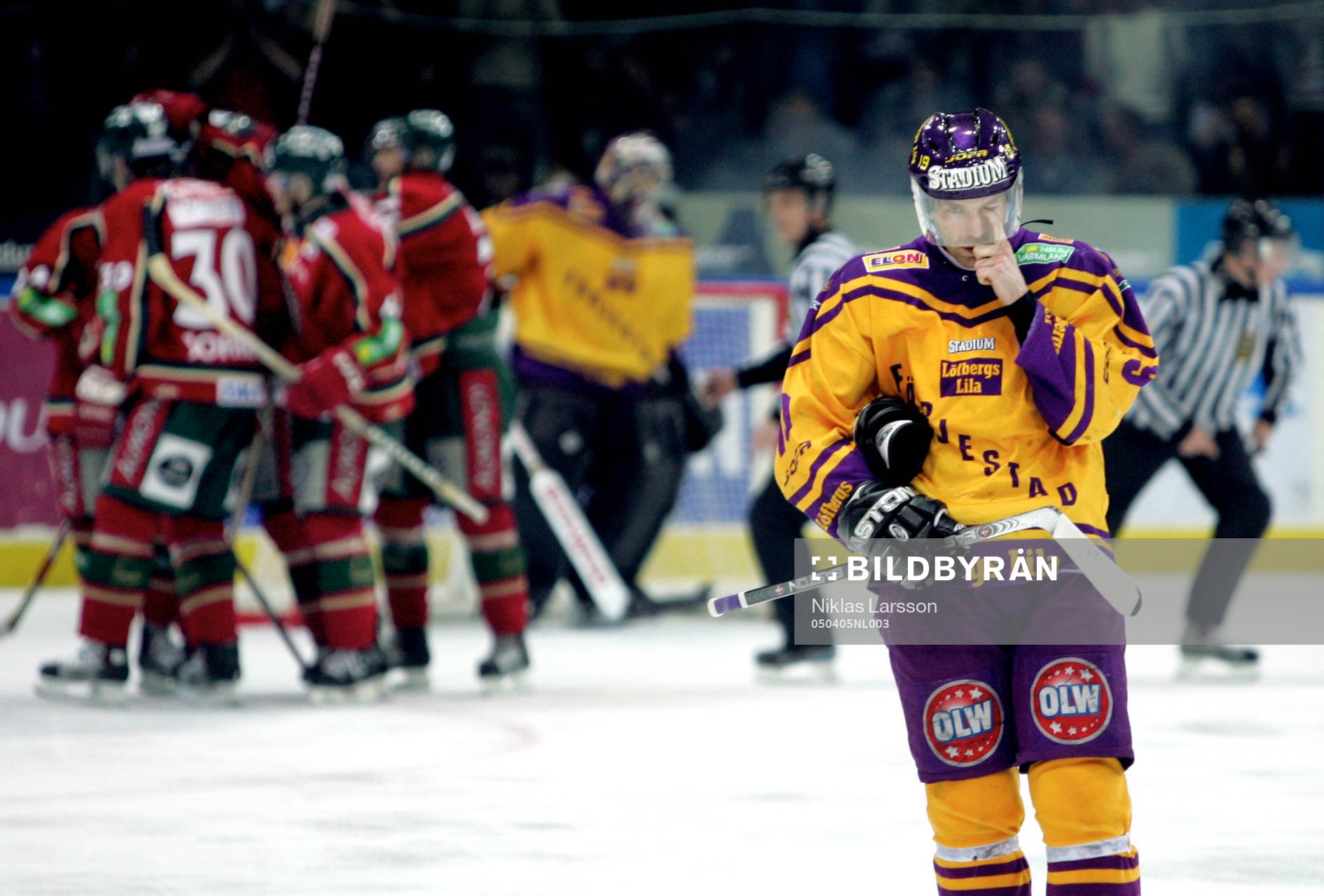 Peter Nordström, Färjestad torkar ögat och Frölunda