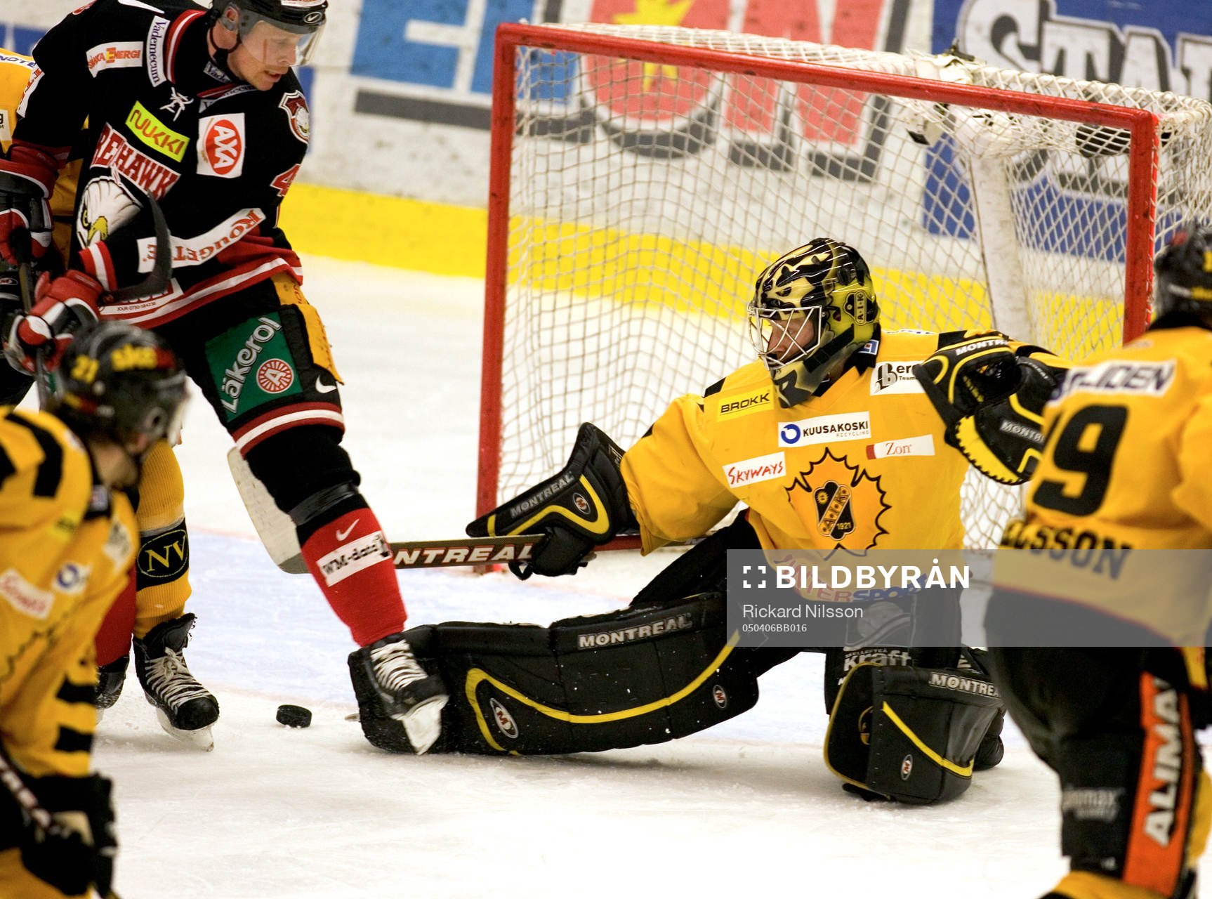Johan Norgren, Malmö och Carl-Johan Klint, målvakt,