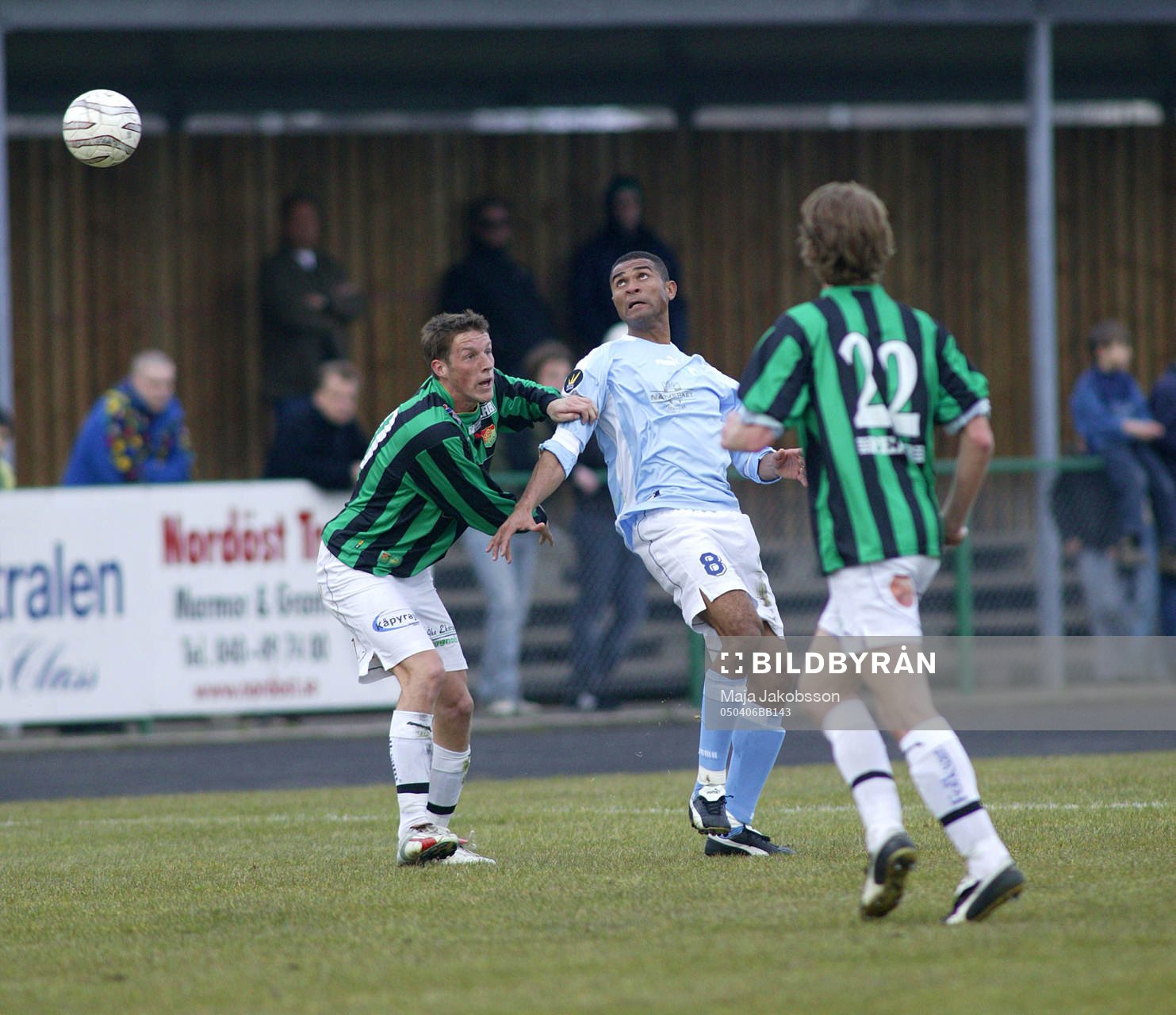 Alfonso Alves, Malmö och Kenneth Gustavsson, Gais