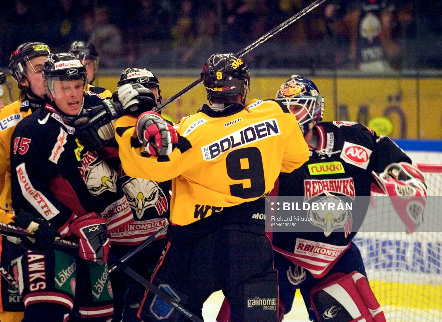 Magnus Wernblom, Skellefteå mot Johan Norgren, Malmö,
