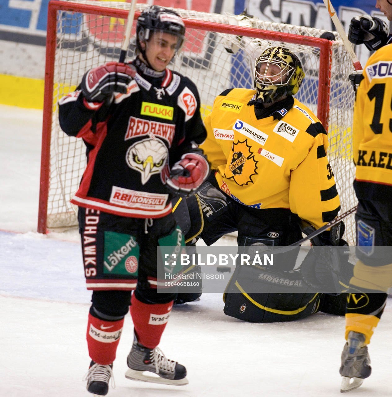 Franz Nielsen, Malmö och Carl-Johan Klint, målvakt,