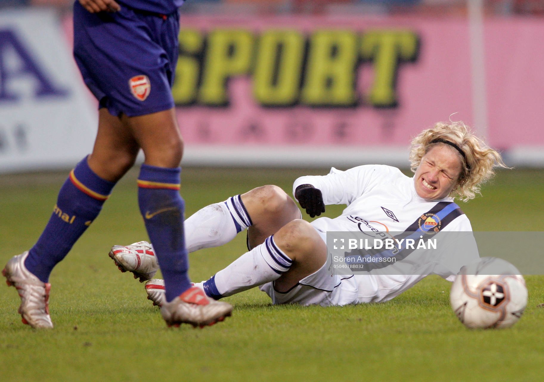 Fotboll, dam, UEFA womens cup, Djurgården/Älvsjö -