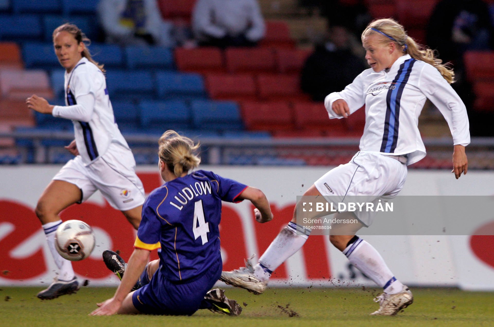 Fotboll, dam, UEFA womens cup, Djurgården/Älvsjö -