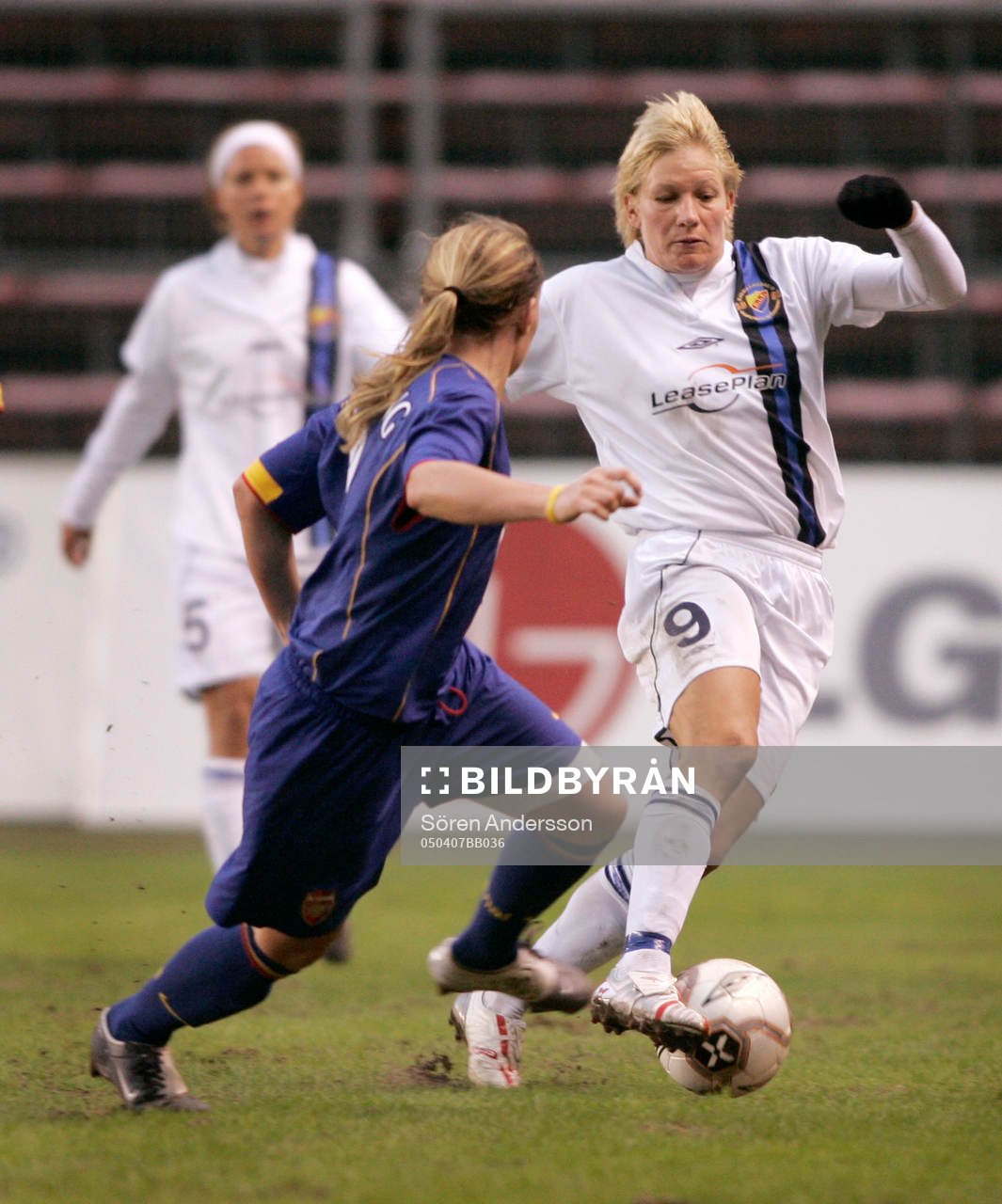 Fotboll, dam, UEFA womens cup, Djurgården/Älvsjö -