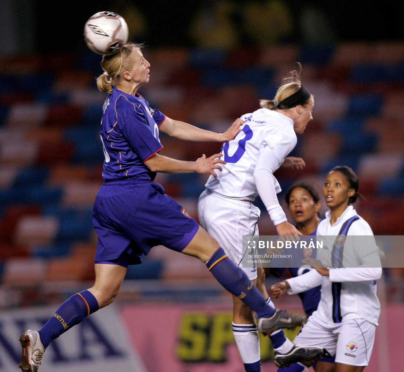 Fotboll, dam, UEFA womens cup, Djurgården/Älvsjö -