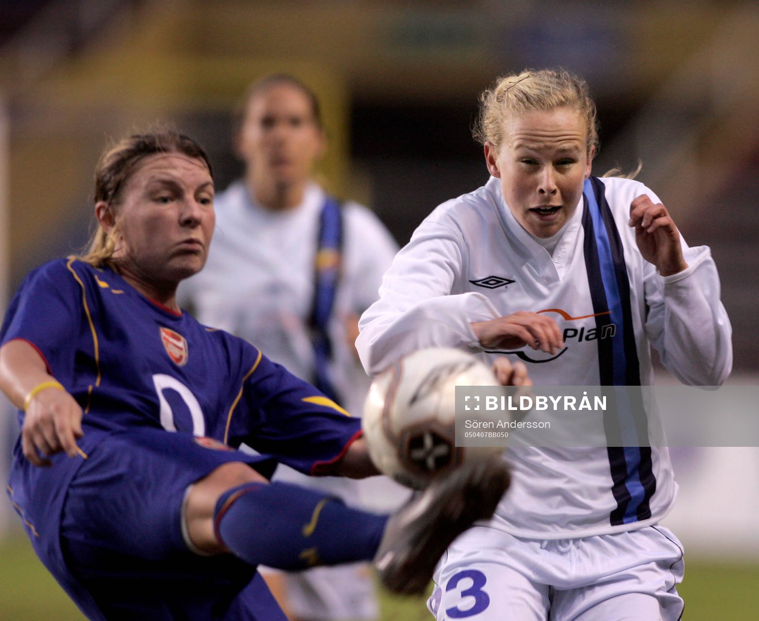 Fotboll, dam, UEFA womens cup, Djurgården/Älvsjö -