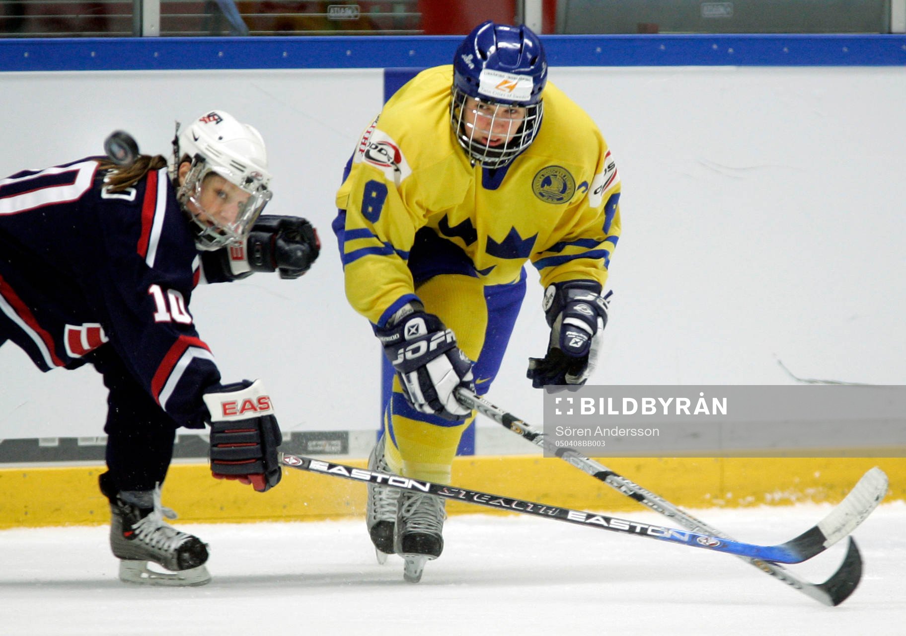 Erika Holst, Sverige och Kim Insalaco, USA