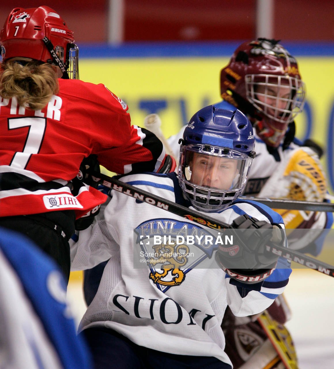 Ishockey, dam, VM,  Kanada - Finland