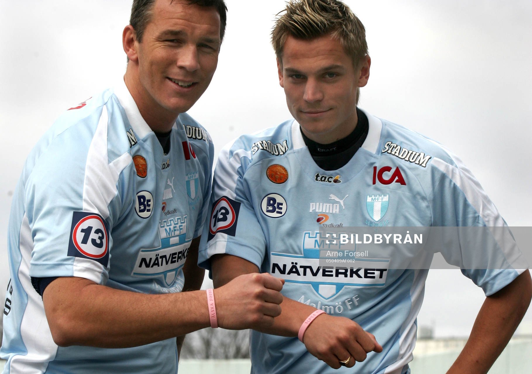 Fotboll, Älska fotboll-armband. Malmö FF, Patrik