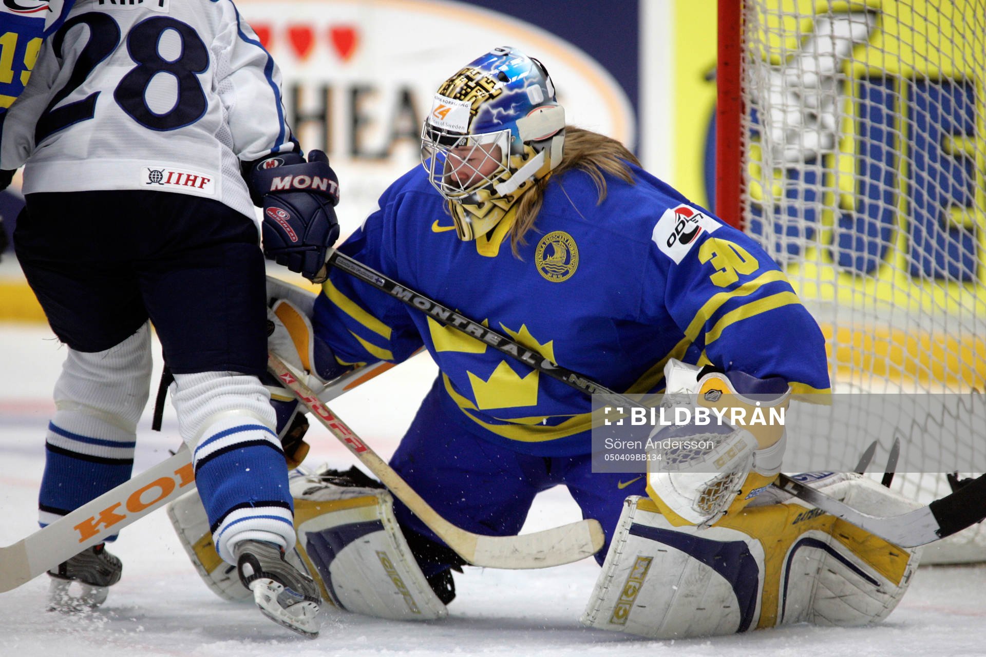 Kim Martin, målvakt, Sverige