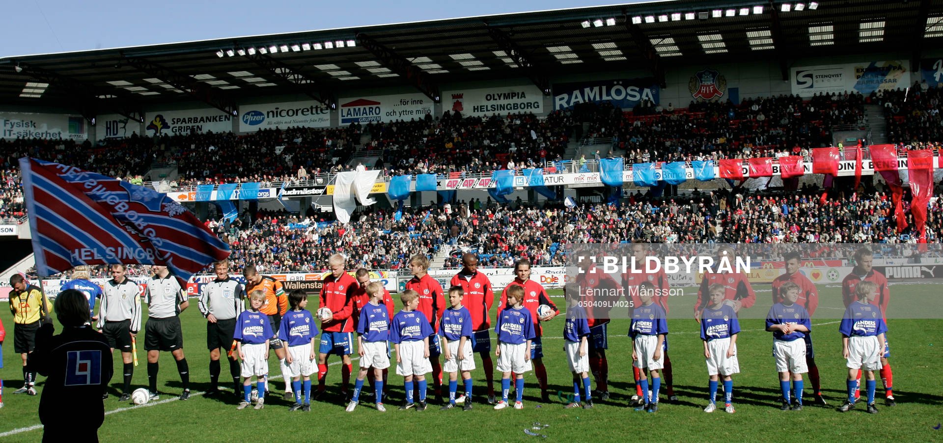 Fotboll, allsvenskan, Helsingborg - Halmstad