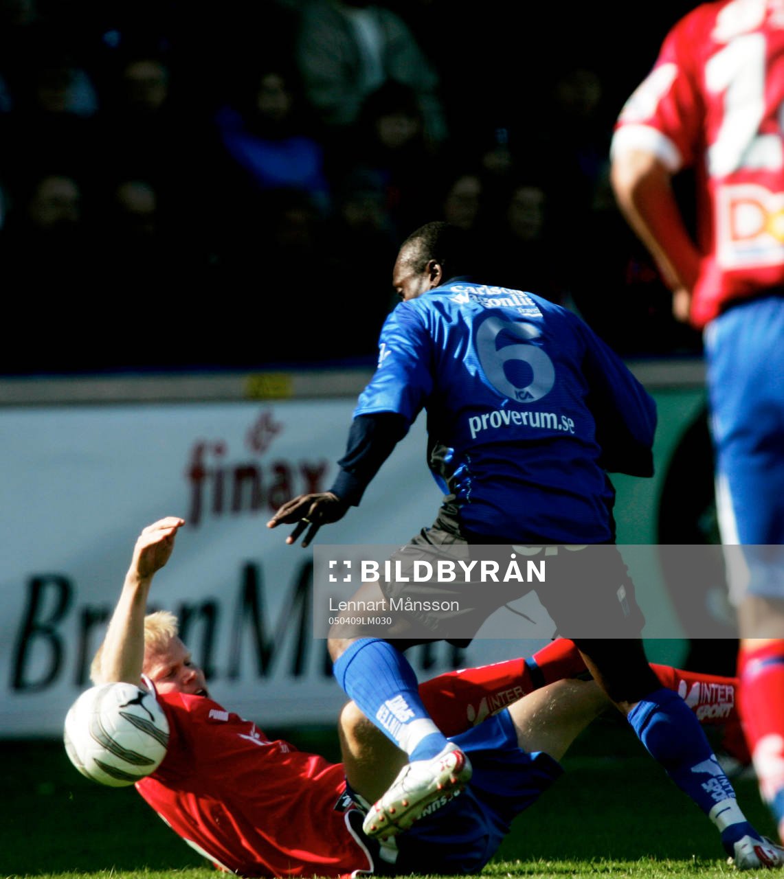 David Ljung, Helsingborg och Yaw Preko, Halmstad