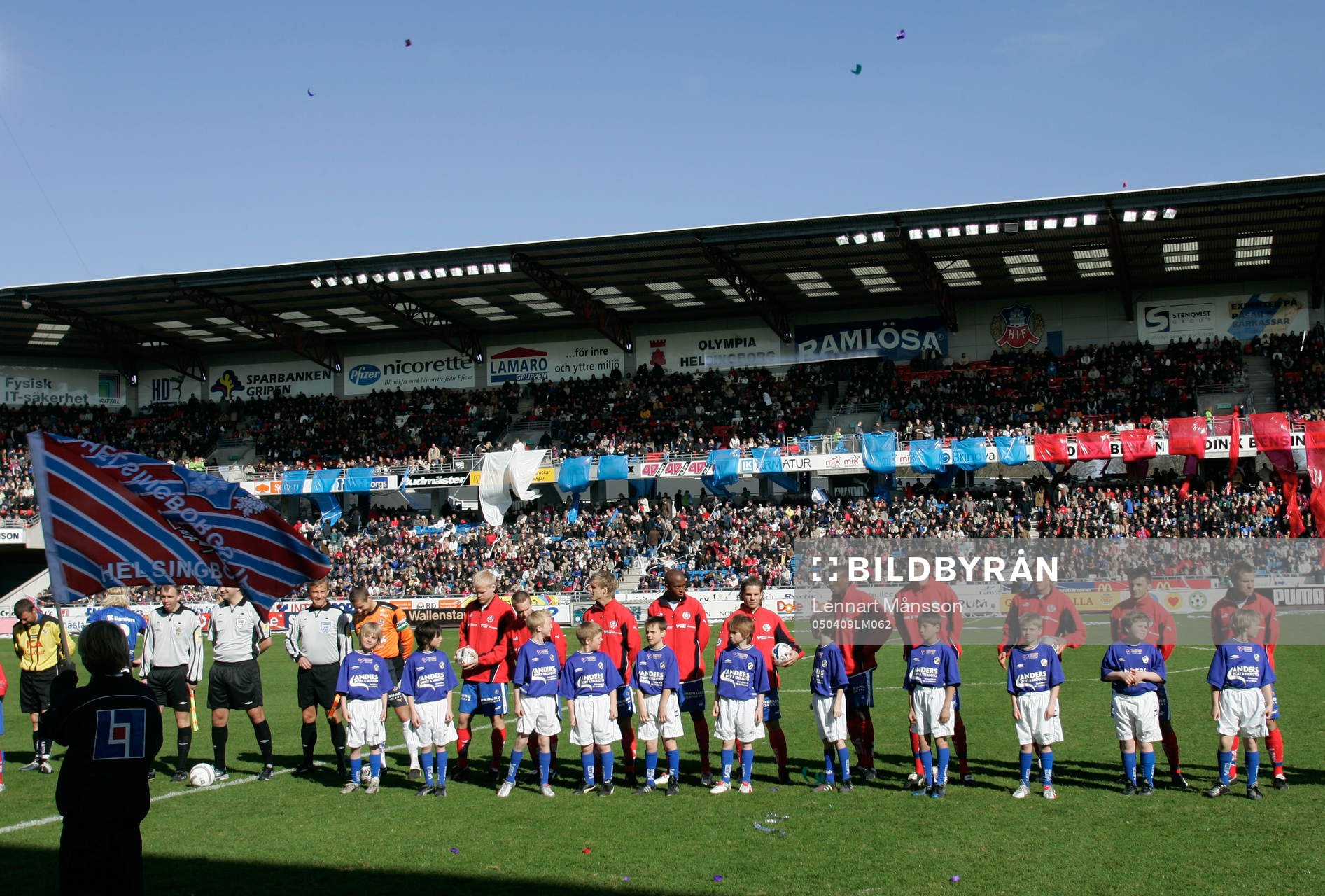 Fotboll, allsvenskan, Helsingborg - Halmstad