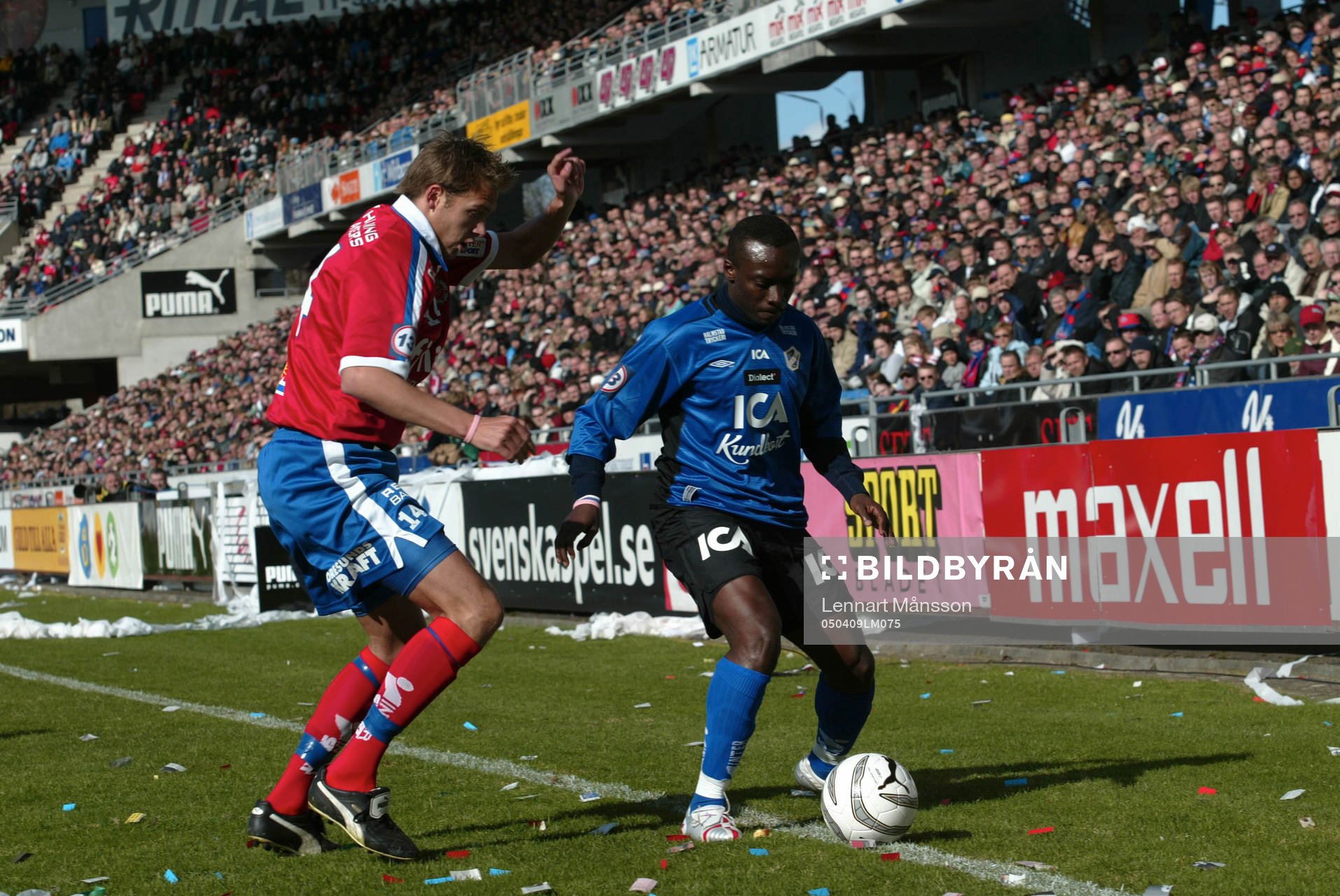 Fotboll, allsvenskan, Helsingborg - Halmstad