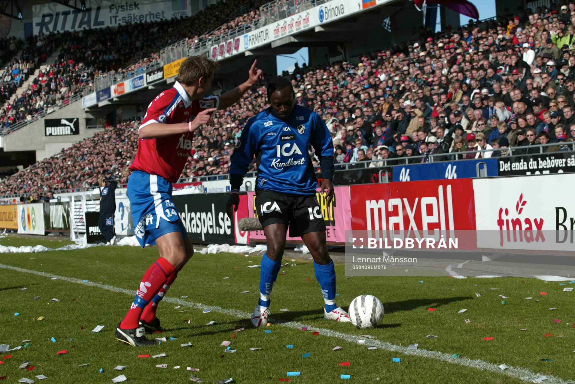 Fotboll, allsvenskan, Helsingborg - Halmstad