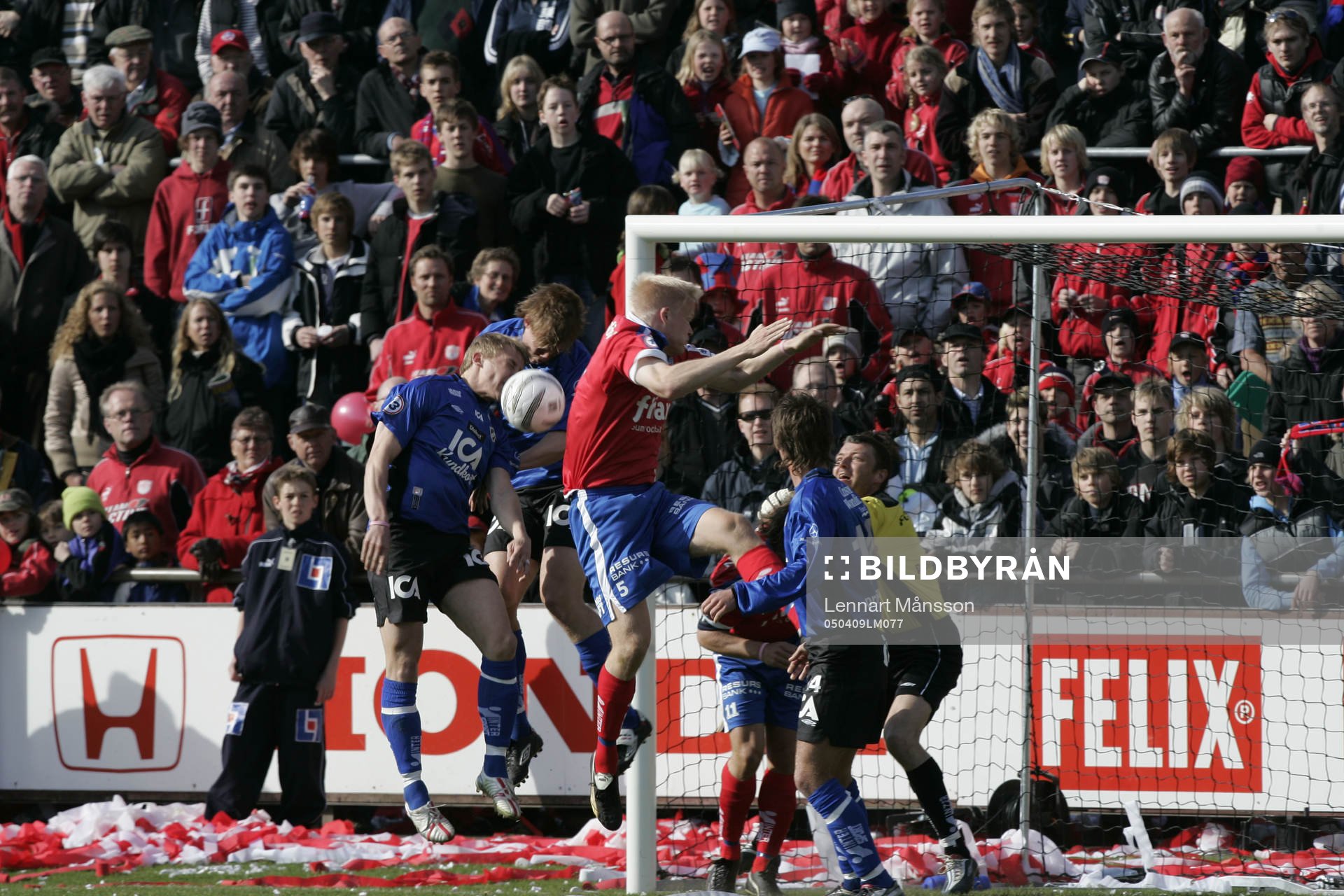 Fotboll, allsvenskan, Helsingborg - Halmstad