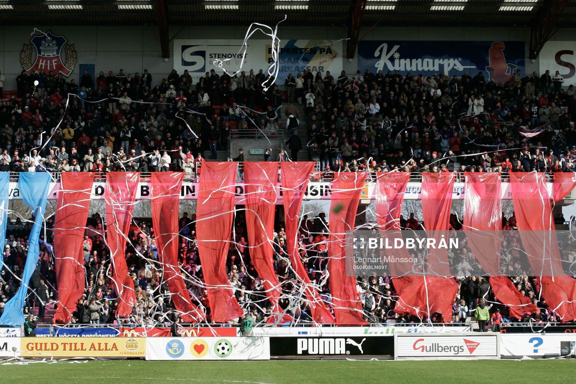 Tifo, läktare
