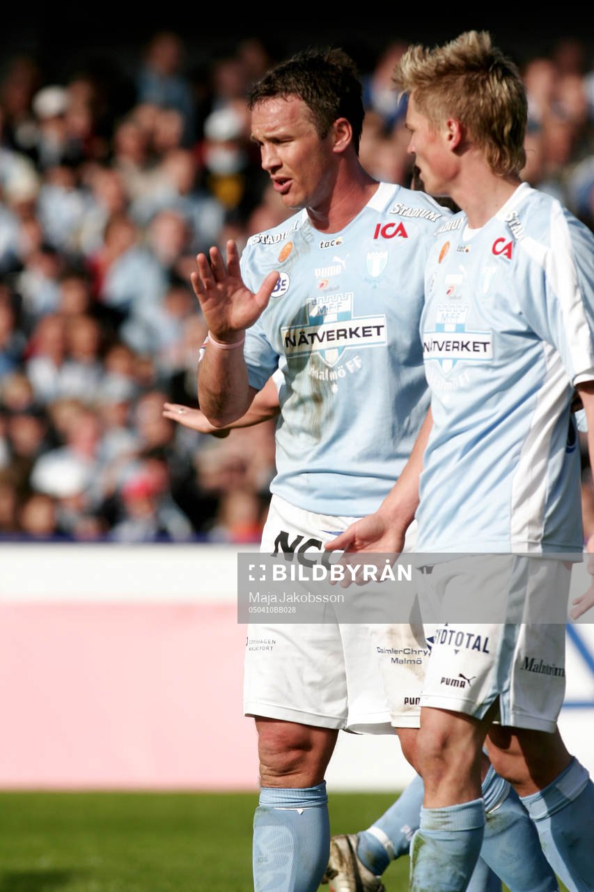 Patrik Andersson och Markus Rosenberg