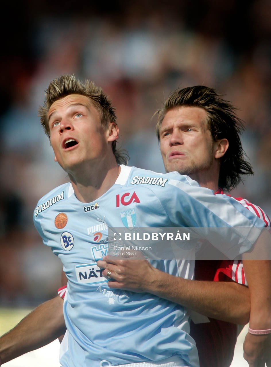 Markus Rosenberg, Malmö och Fredrik Risp, Göteborg