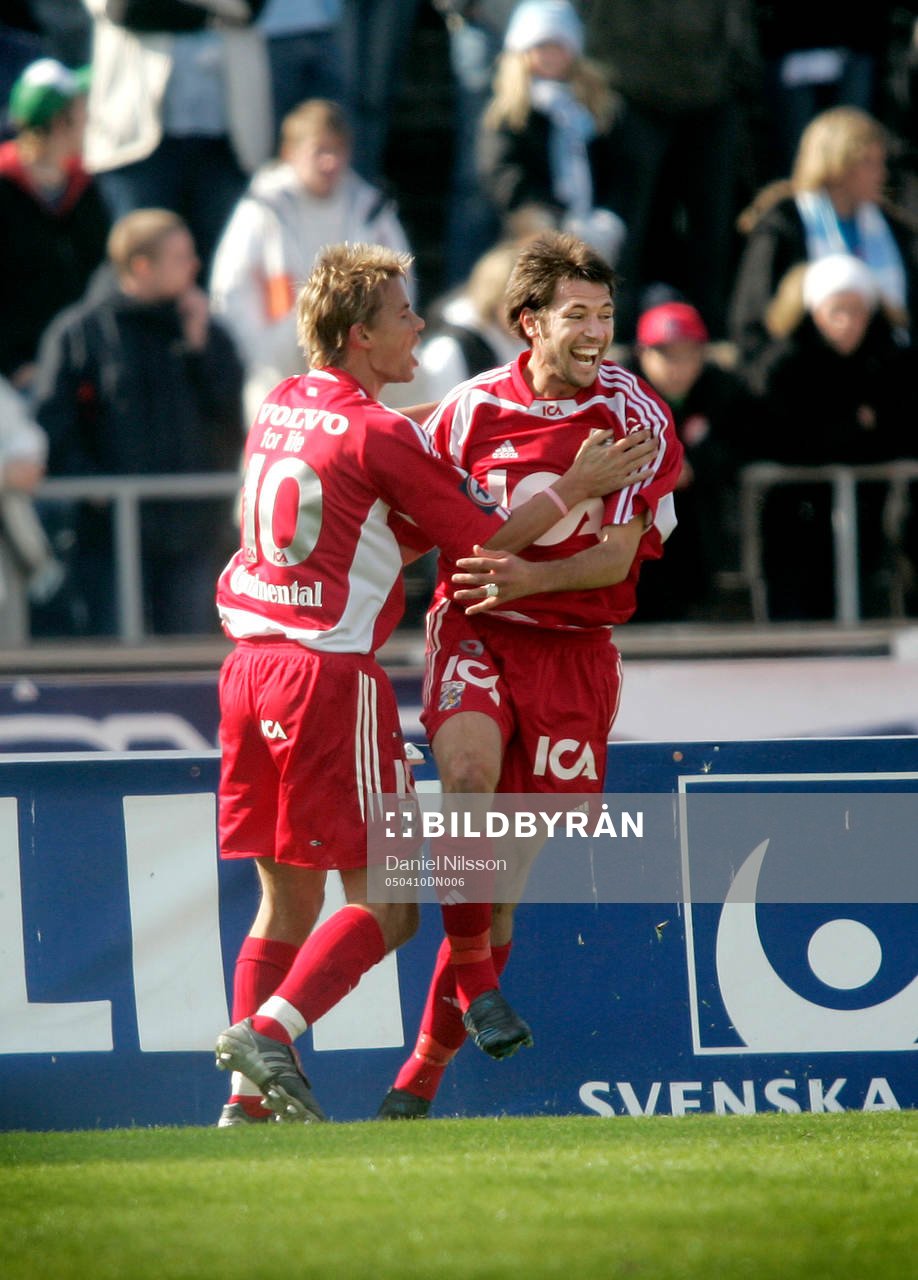 Stefan Selakovic och Niclas Alexandersson, Jubel