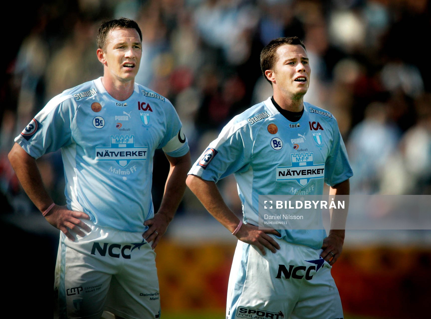 Patrik Andersson och Daniel Andersson, Malmö. Bröder i MFF