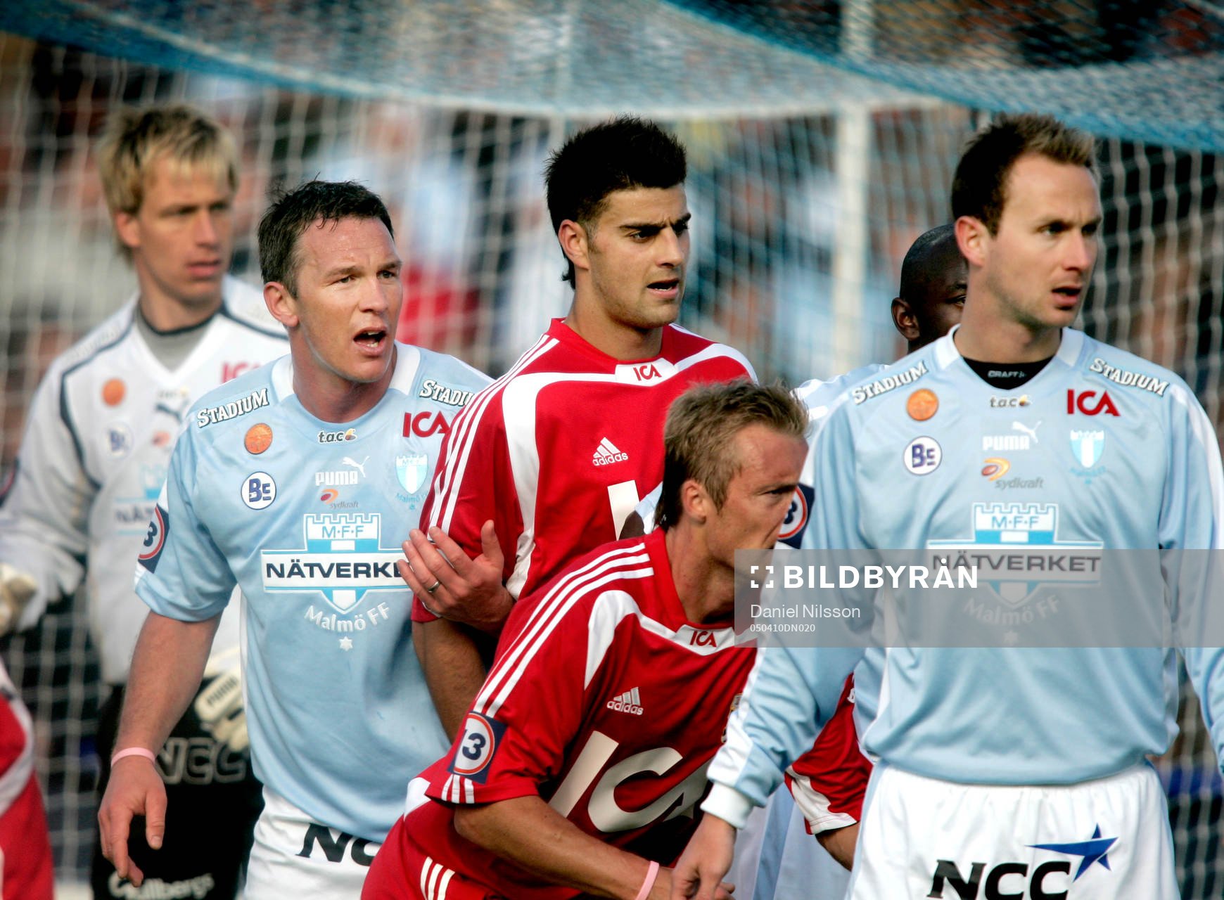 Mattias Asper (målvakt), Patrik Andersson, Jon Inge