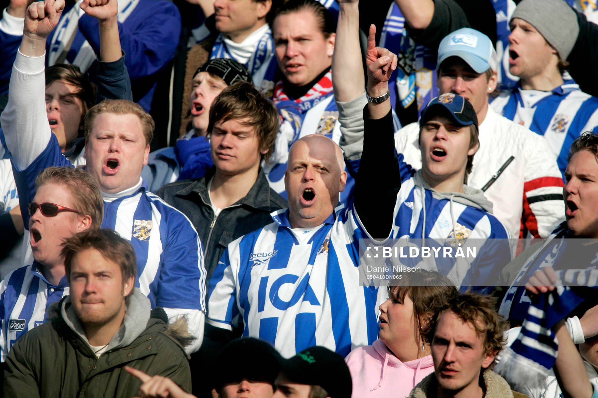 Göteborg  supporters jubel