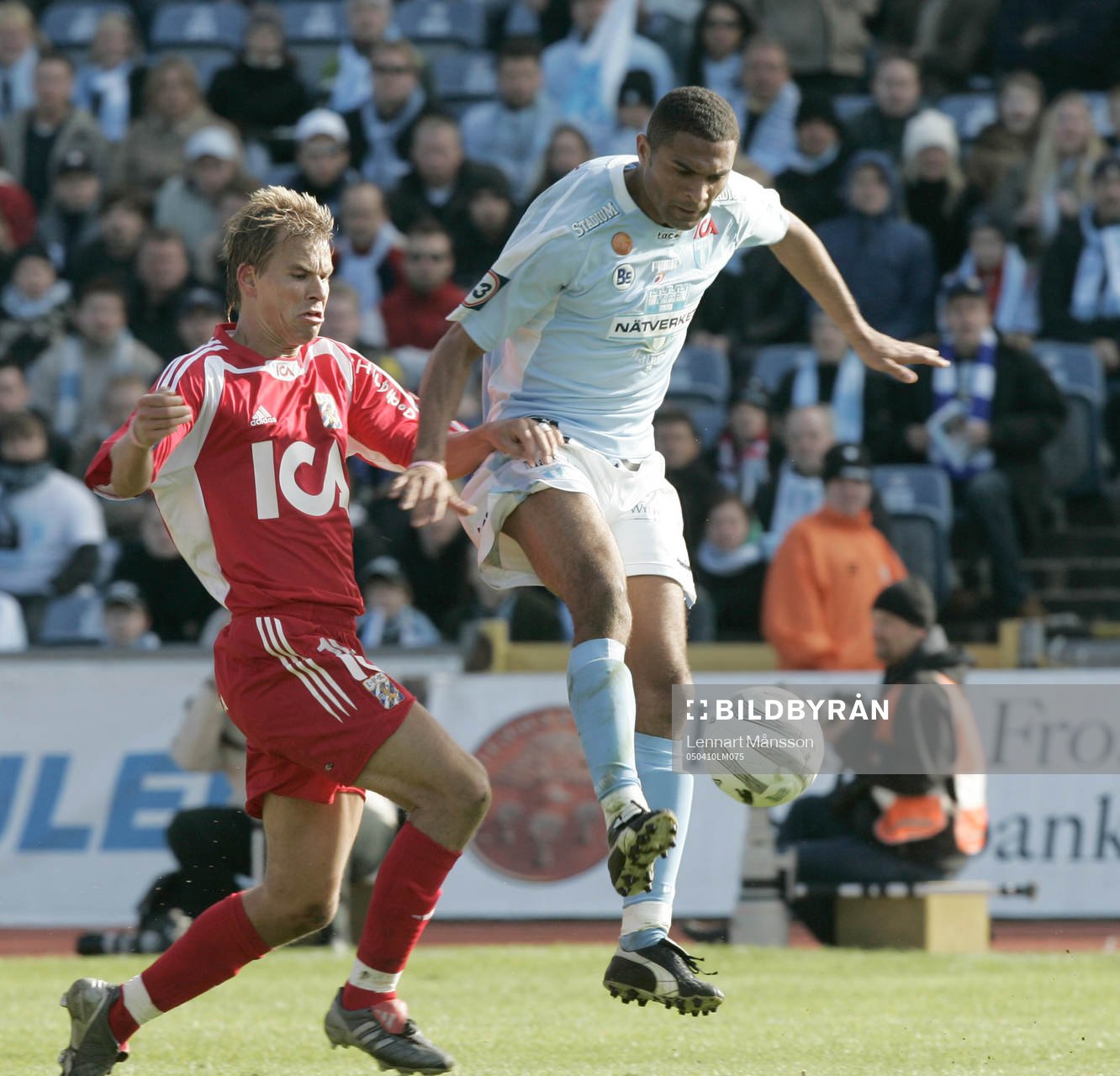 Afonso Alves har en jättechans i slutminuten, Niclas