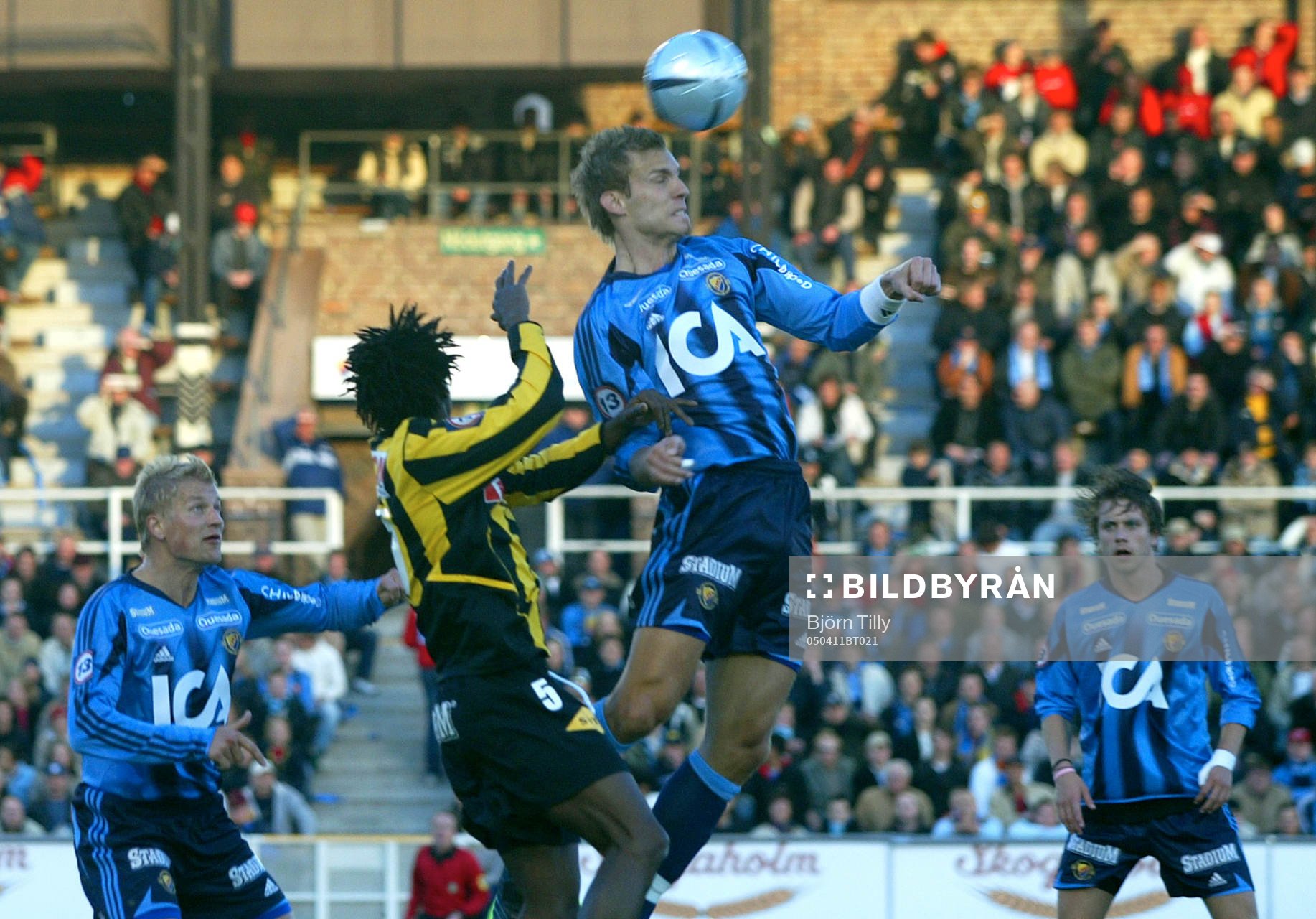 Toni Kuivasto, Sören Larsen och Kari Arnason, Djurgården