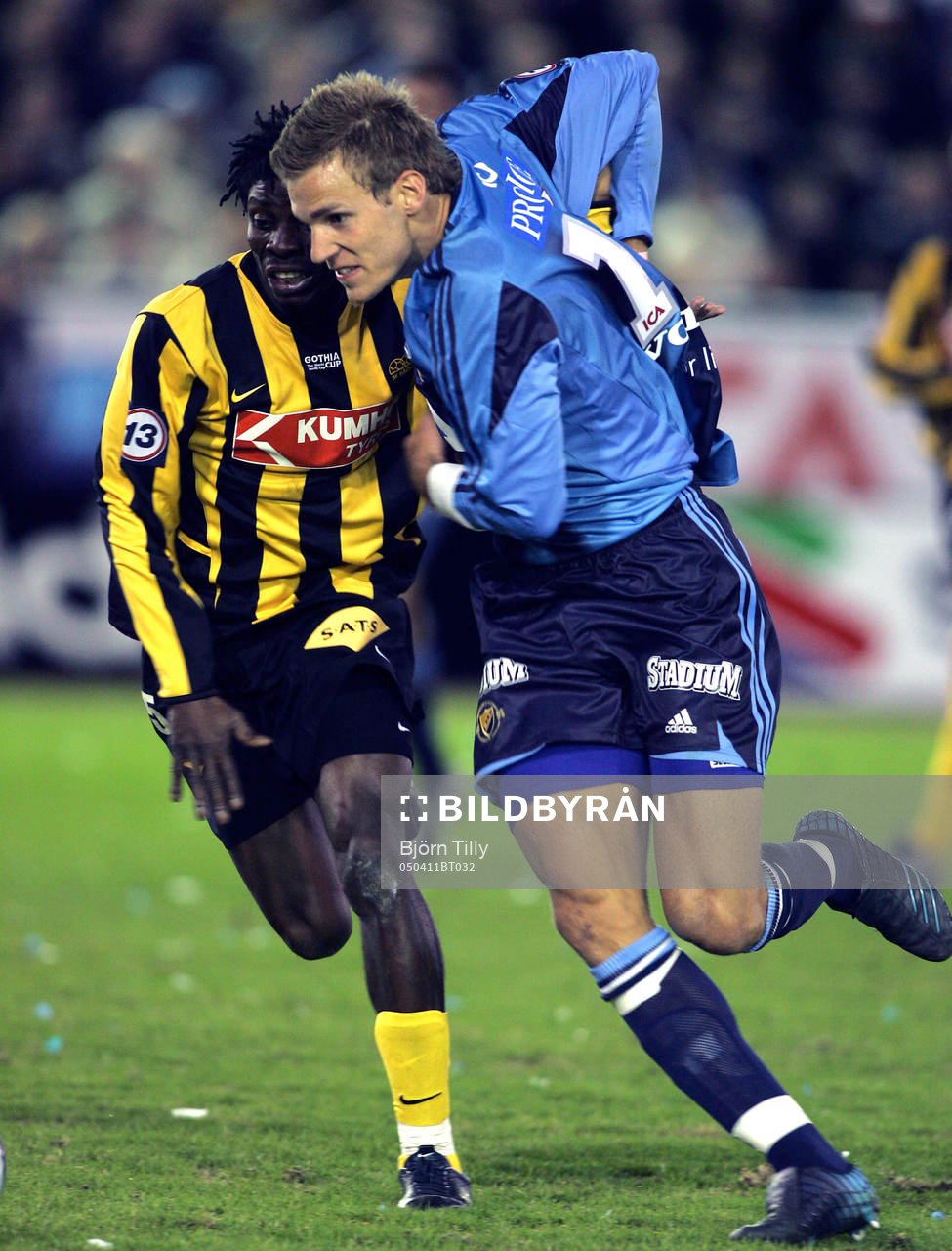 Jimmy Dixon, Häcken och Sören Larsen, Djurgården