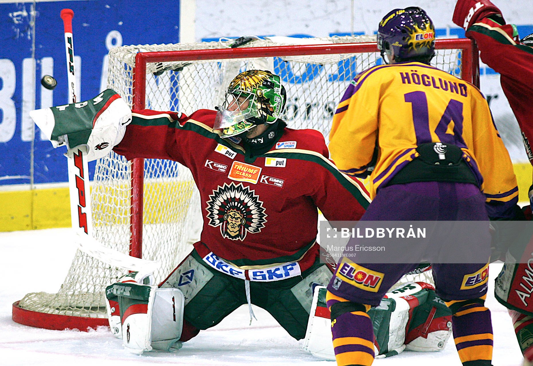 Henrik Lundqvist, målvakt, Frölunda