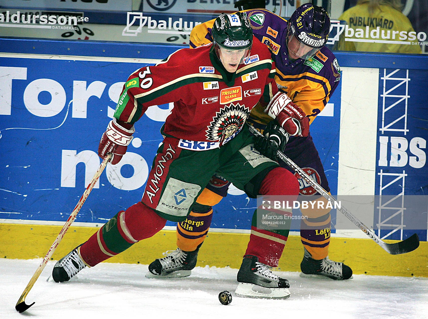 Jonas Johnson, Frölunda och Jörgen Jönsson, Färjestad