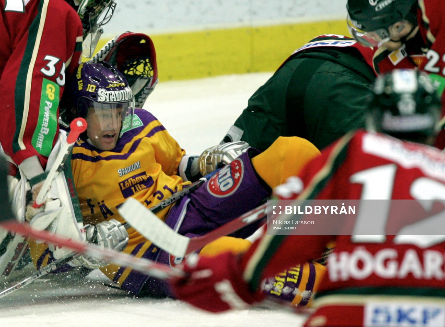 Robert Nordstrˆm, F‰rjestad trasslar in sig mellan