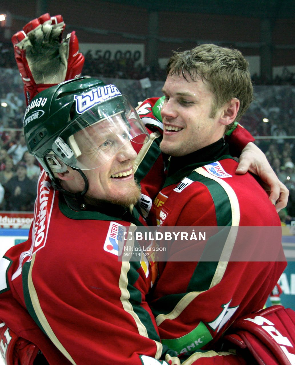 SM-GULD!! Niklas Andersson och Magnus Kahnberg, Frölunda