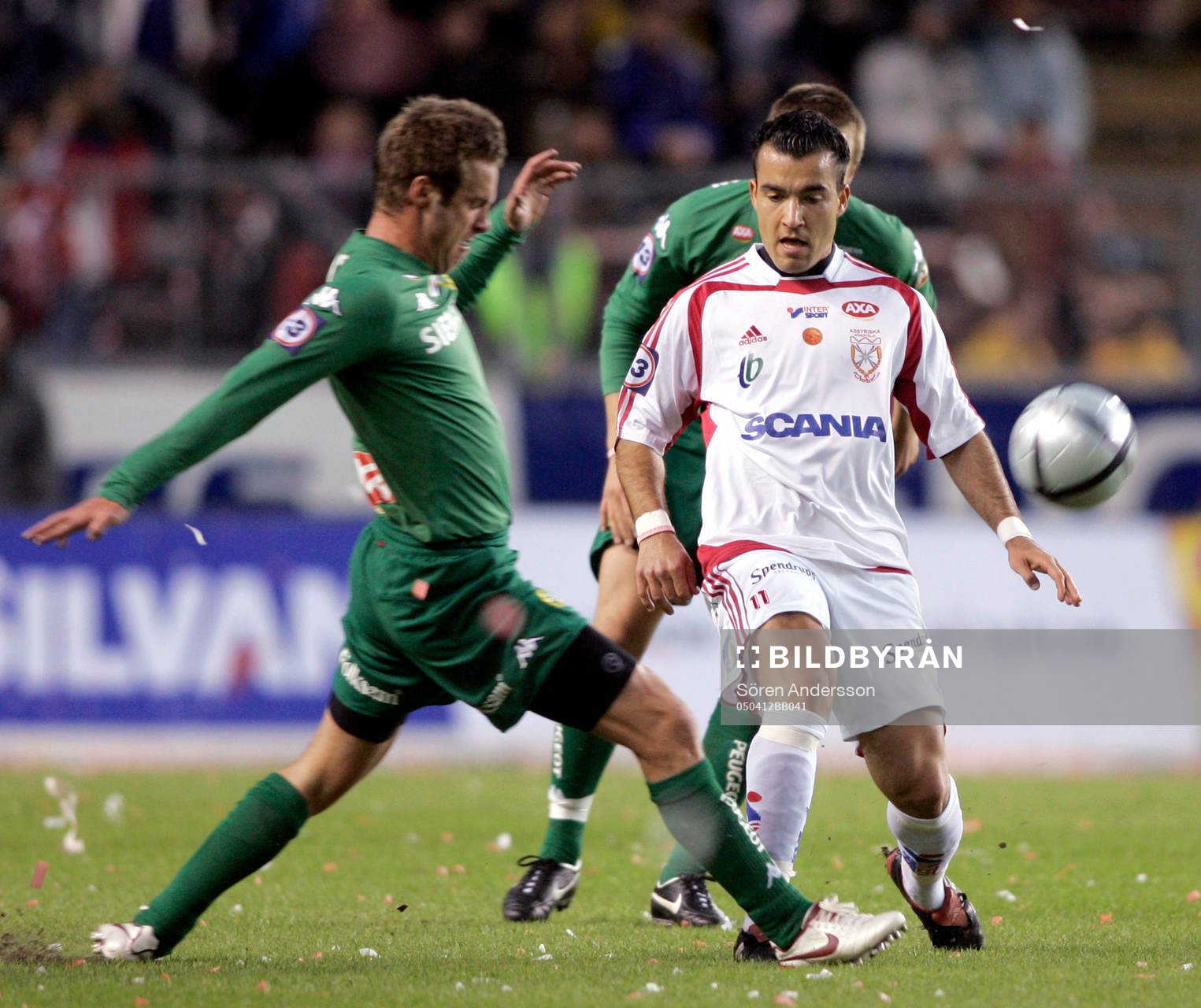Dani Hamzo, Assyriska och Mikkel Jensen, Hammarby