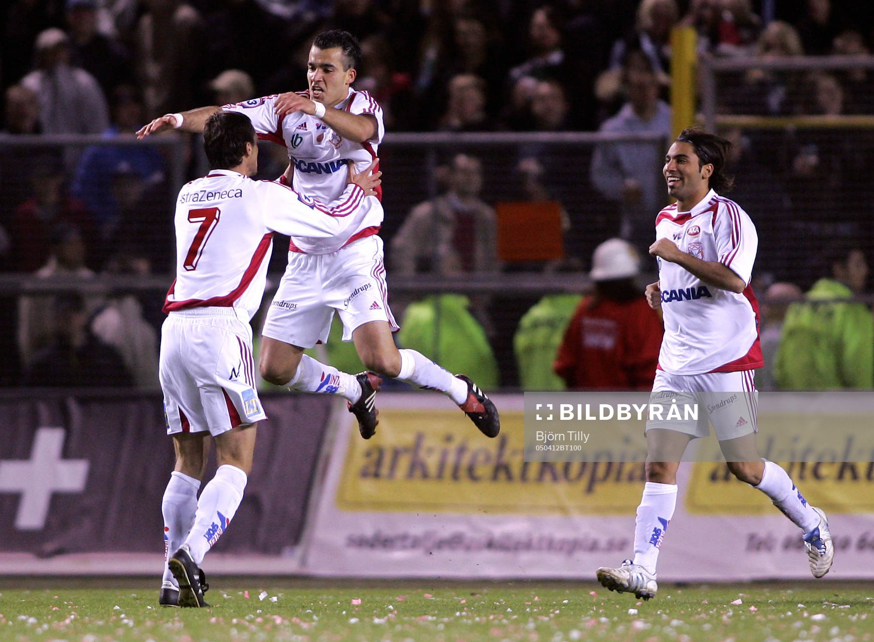 Dani Hamzo, Ivan Isakovic och Stefan Batan, Assyriska
