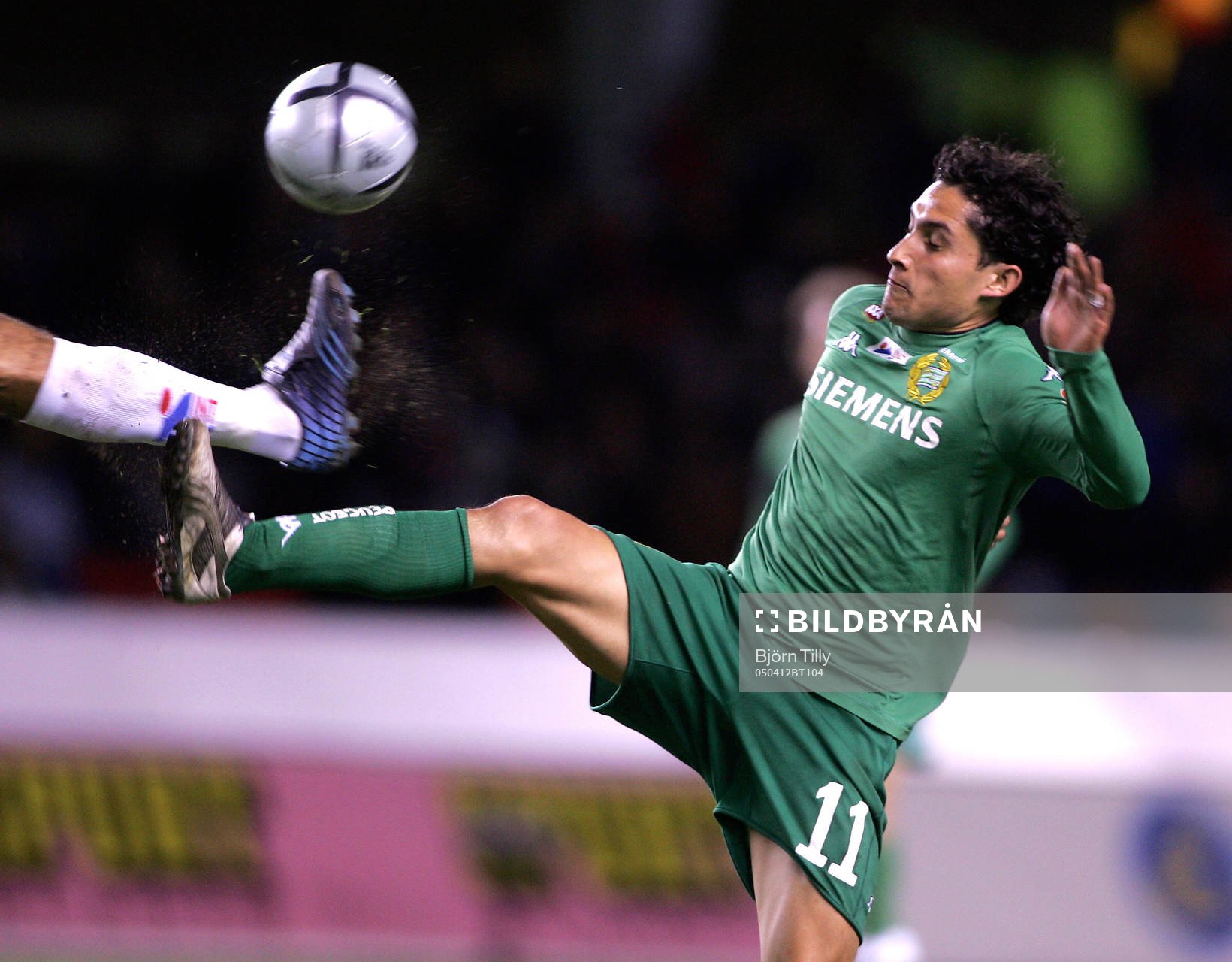 Pablo Pinones Arce, Hammarby, ben, boll